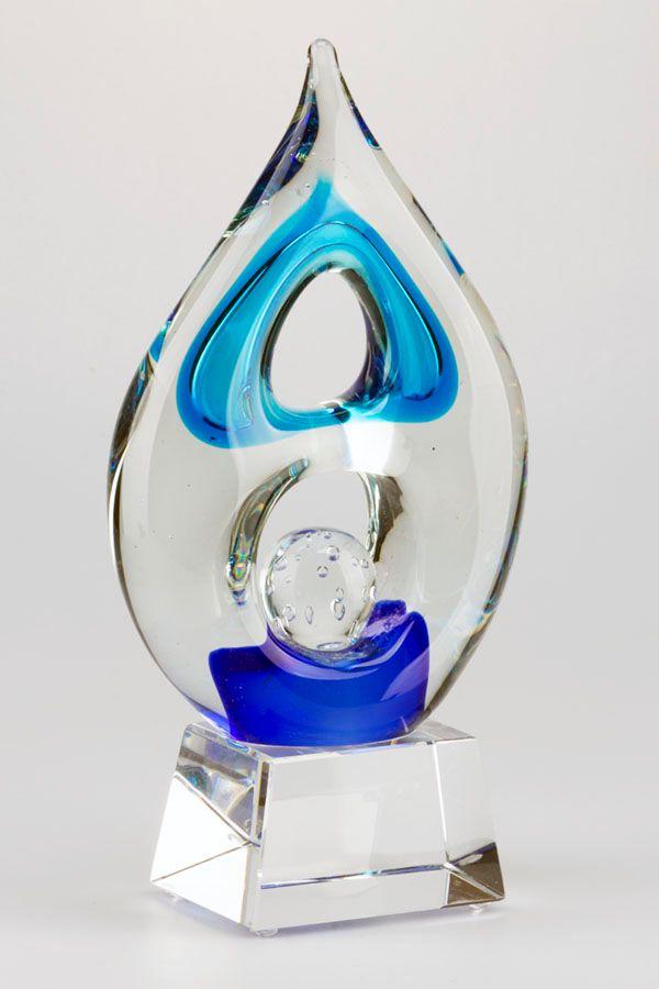 Statyett i glas -  GLA0089