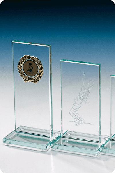 Statyett i glas -  GLA0212