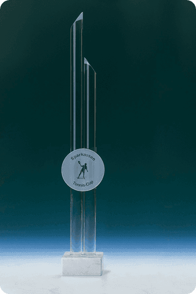 Statyett i glas -  GLA0219