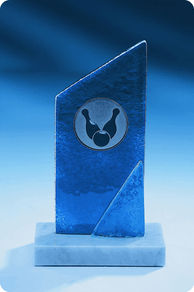 Statyett i glas -  GLA0220