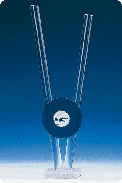 Statyett i glas -  GLA0221