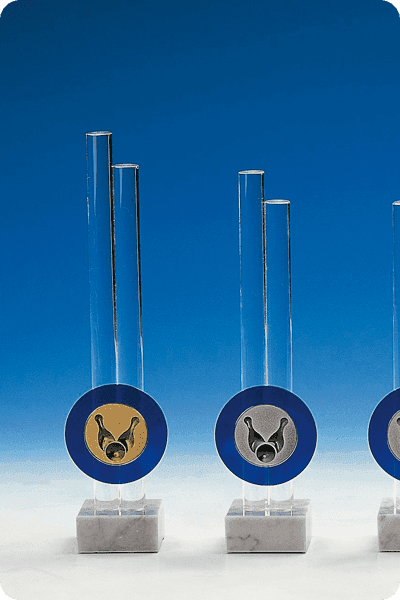 Statyett i glas -  GLA0222