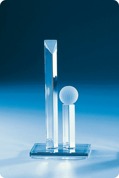 Statyett i glas -  GLA0225