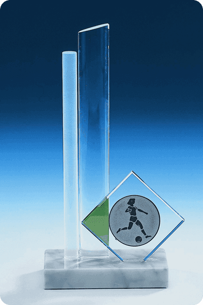 Statyett i glas -  GLA0232