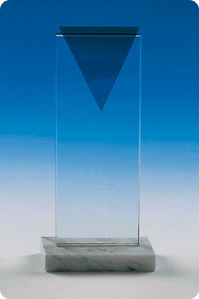 Statyett i glas -  GLA0239