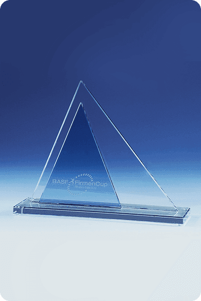 Statyett i glas -  GLA0243