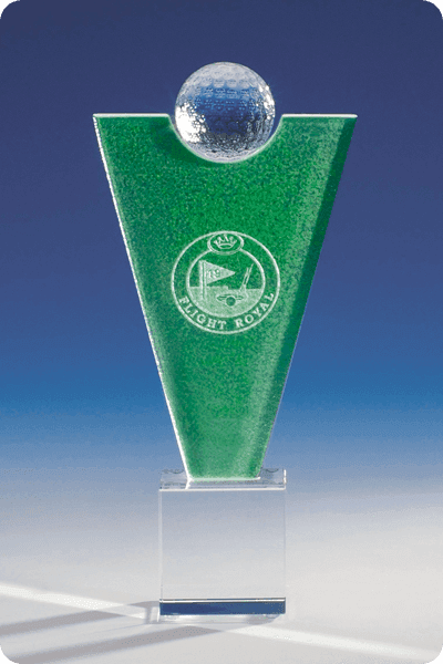 Statyett i kristall -  GLA0255