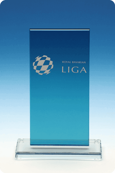 Statyett i glas -  GLA0266