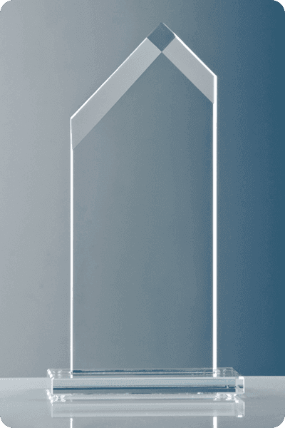 Statyett i glas -  GLA0281