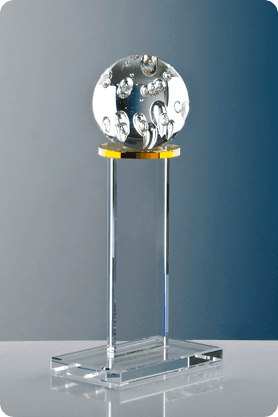 Statyett i kristall -  GLA0284