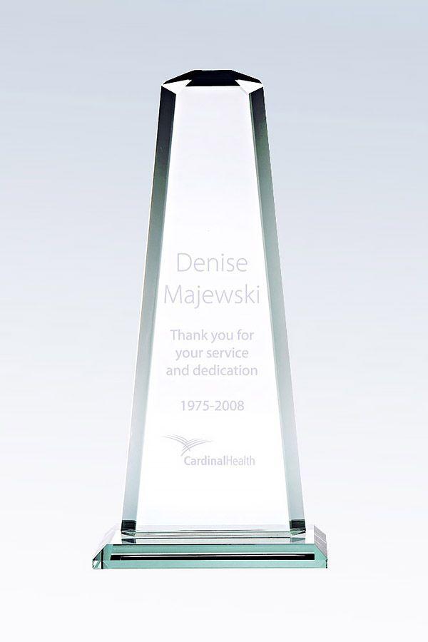 Statyett i glas -  GLA0611