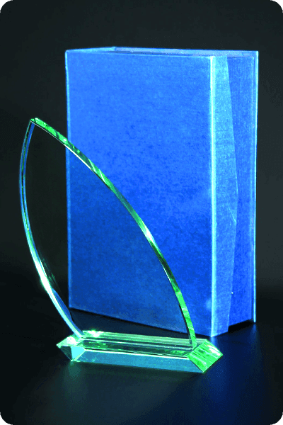 Statyett i glas -  GLA0942