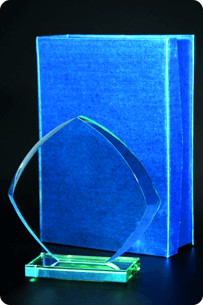 Statyett i glas -  GLA0943