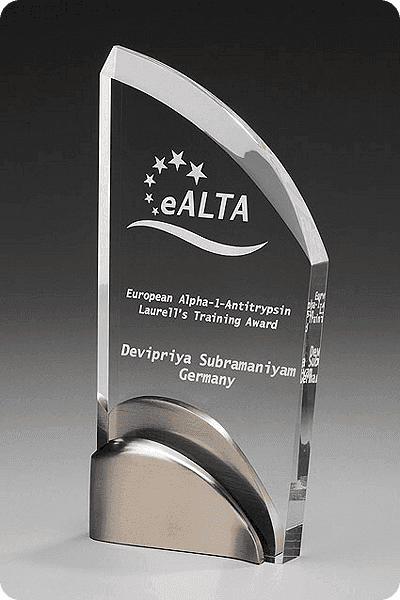 Statyett i glas -  GLA0964