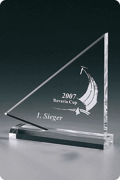 Statyett i glas -  GLA0986
