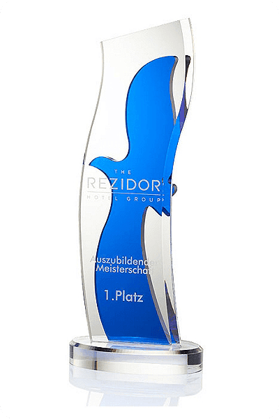 Statyett i glas -  GLA1017