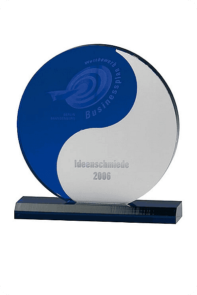 Statyett i glas -  GLA1025