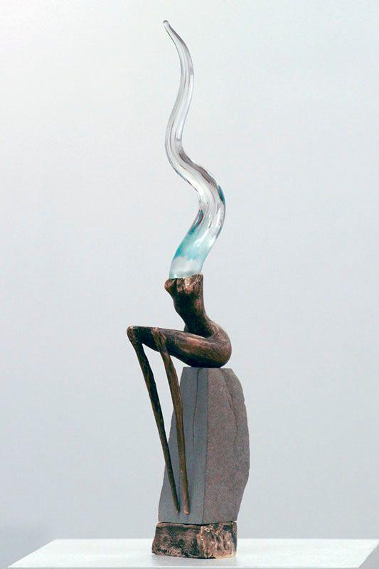 Statyett i glas -  GLA1246
