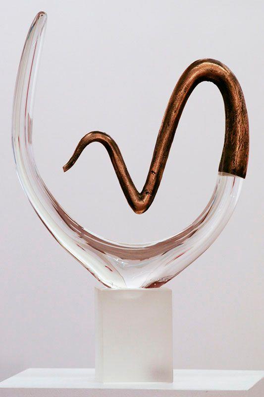 Statyett i glas -  GLA1249