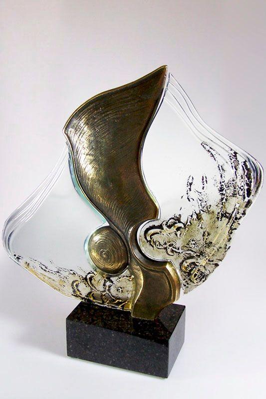 Statyett i glas -  GLA1255