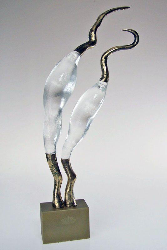 Statyett i glas -  GLA1259