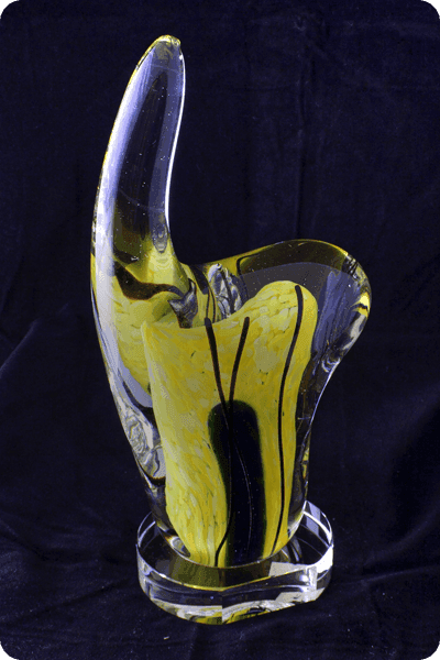 Statyett i glas -  GLA0125