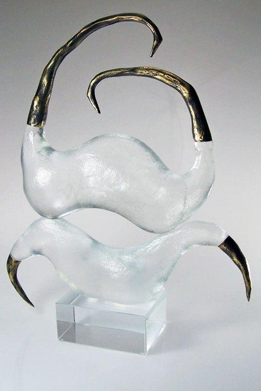 Statyett i glas -  GLA1261