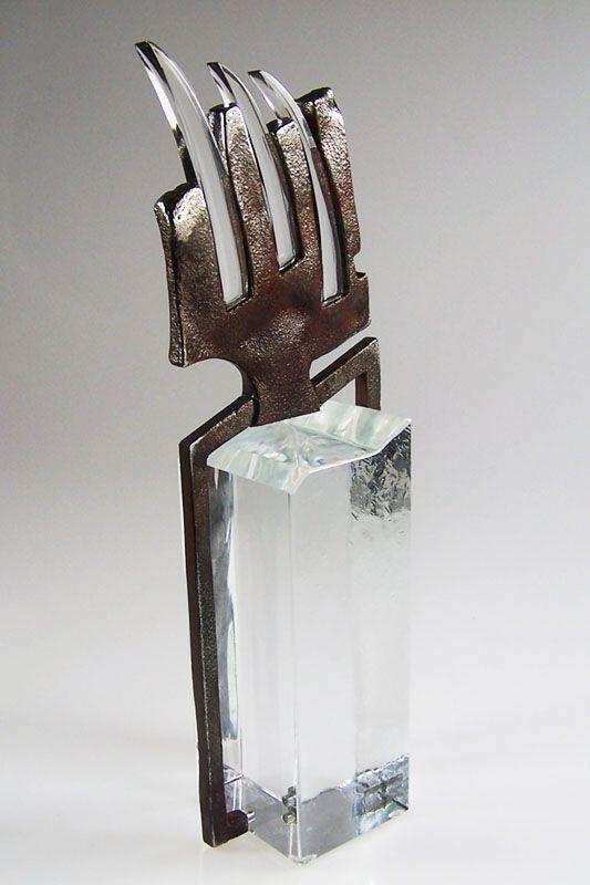 Statyett i glas -  GLA1274