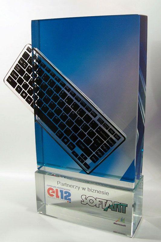 Statyett i glas -  GLA1284