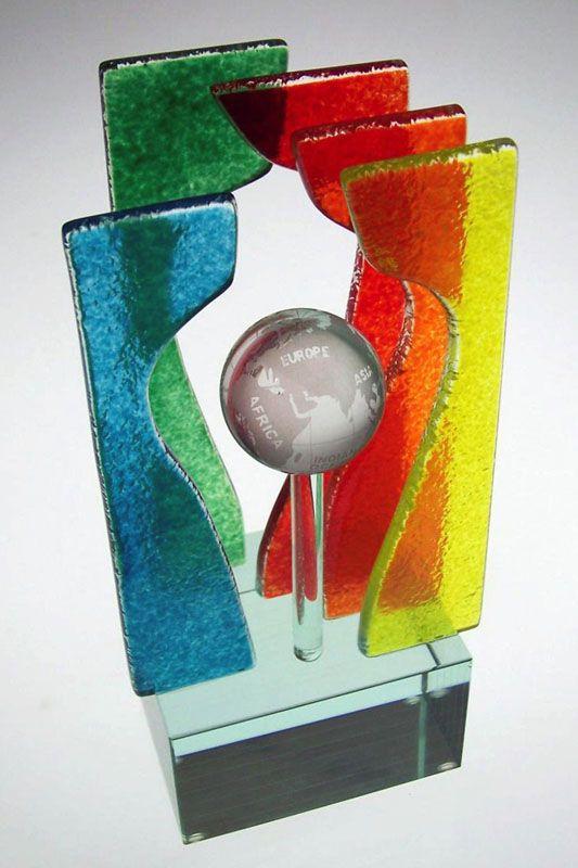 Statyett i glas -  GLA1315