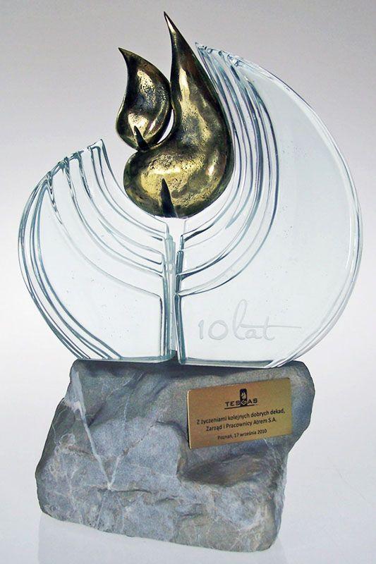 Statyett i glas -  GLA1383