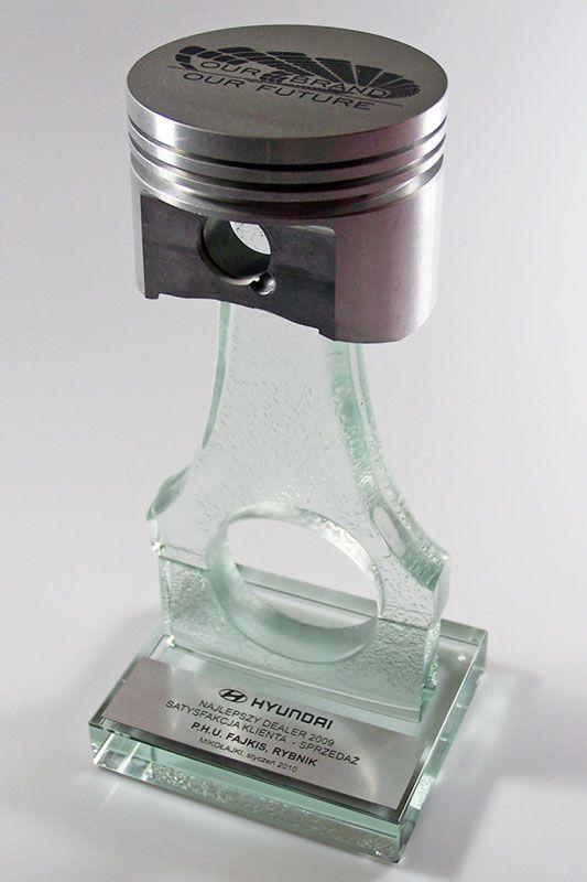 Statyett i glas -  GLA1388