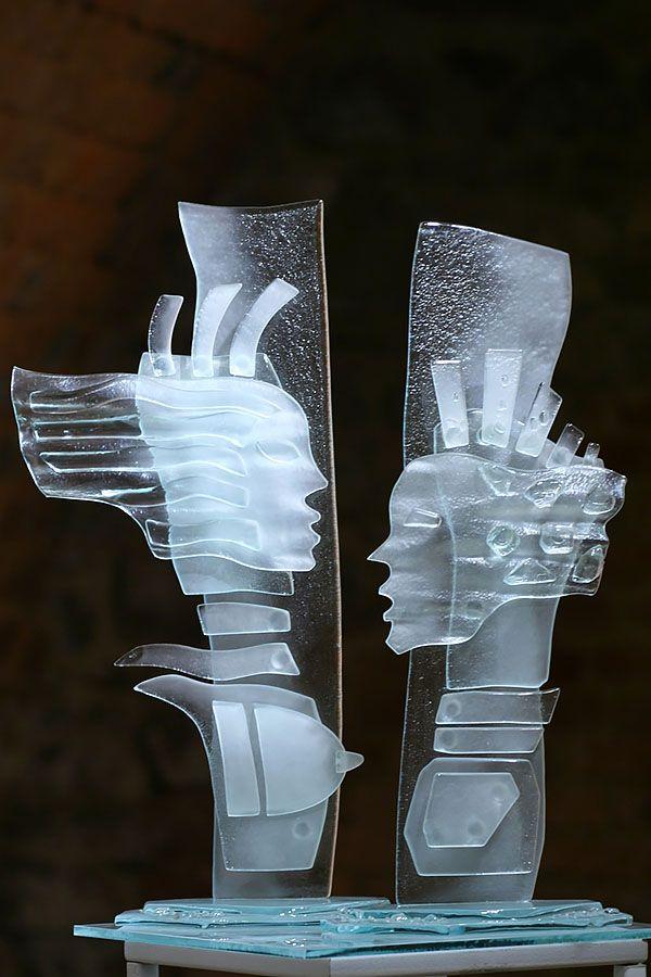 Statyett i glas -  GLA1427