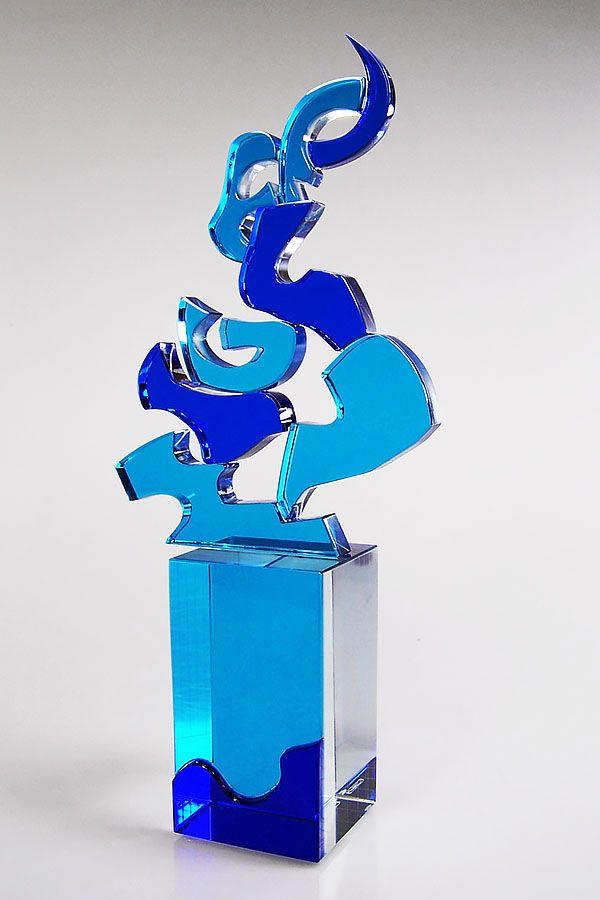 Statyett i glas -  GLA1452