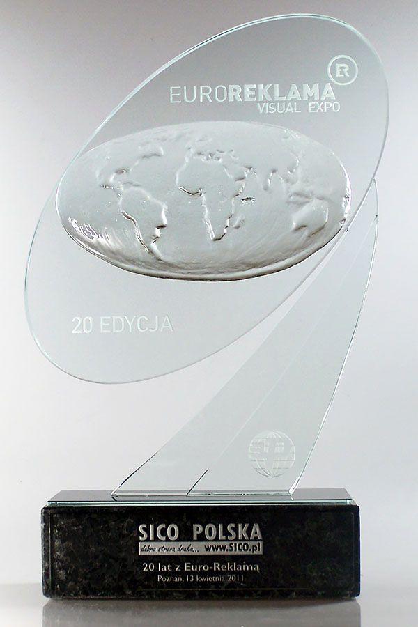 Statyett i glas -  GLA1480