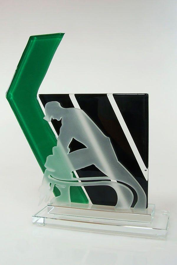 Statyett i glas -  GLA1523
