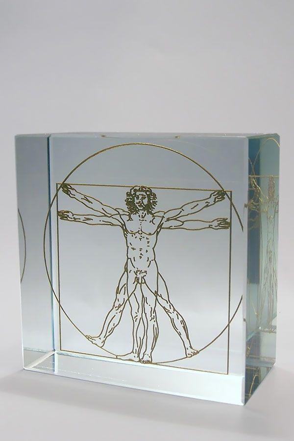 Statyett i glas -  GLA1630