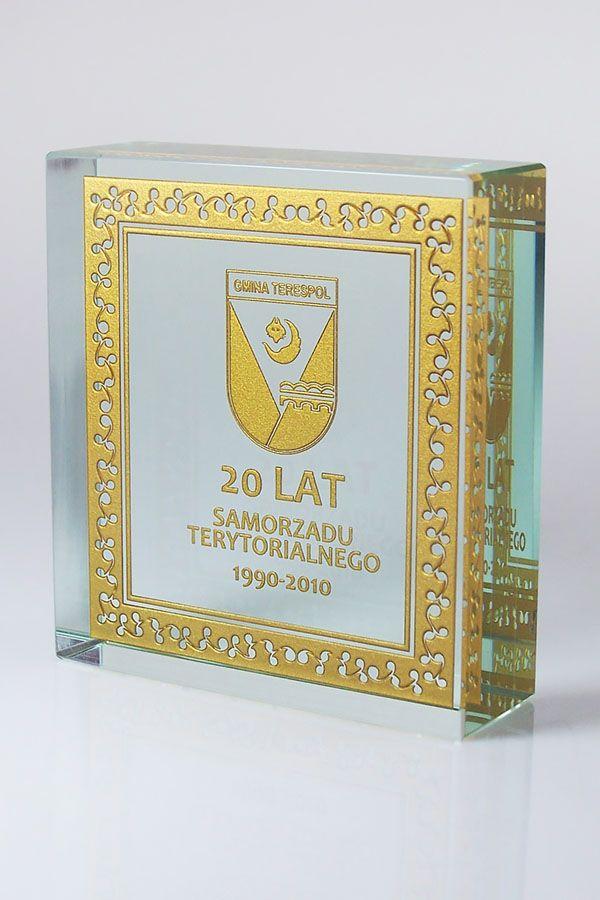 Statyett i glas -  GLA1633