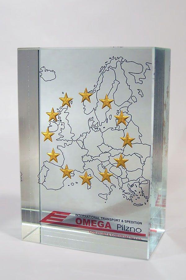Statyett i glas -  GLA1643