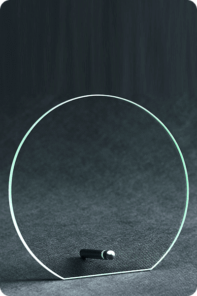 Statyett i glas -  GLA0166