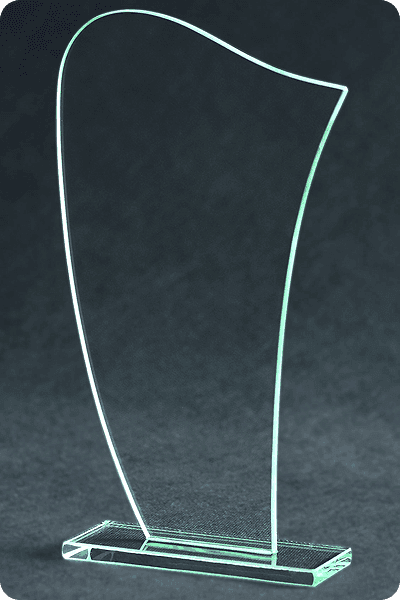 Statyett i glas -  GLA0170