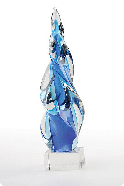 Statyett i glas -  GLA0172