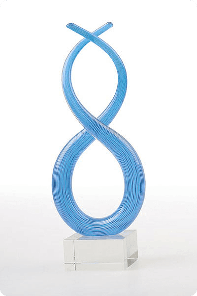 Statyett i glas -  GLA0180