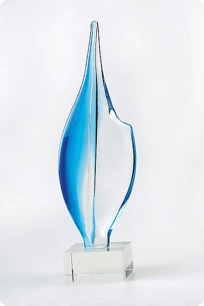 Statyett i glas -  GLA0181