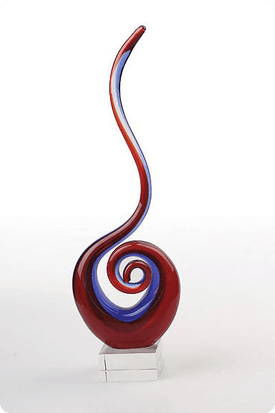 Statyett i glas -  GLA0182