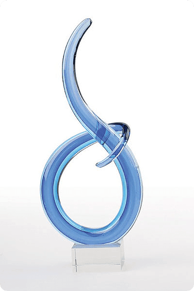 Statyett i glas -  GLA0184