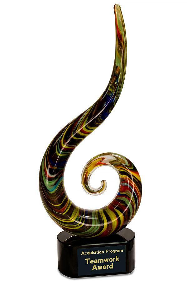 Statyett i glas -  GLA1876
