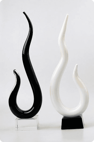 Statyett i glas -  GLA0189