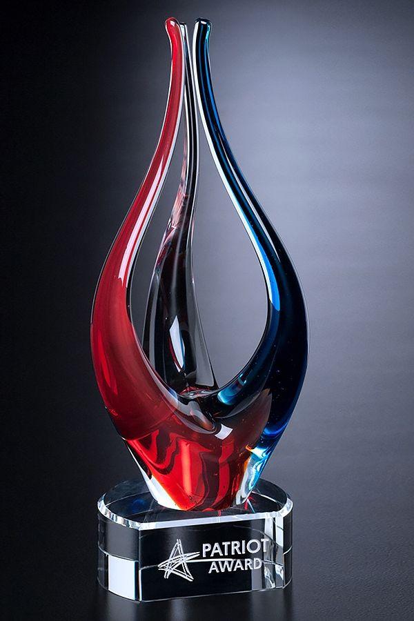 Statyett i glas -  GLA1979