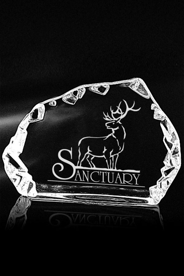 Statyett i glas -  GLA2138